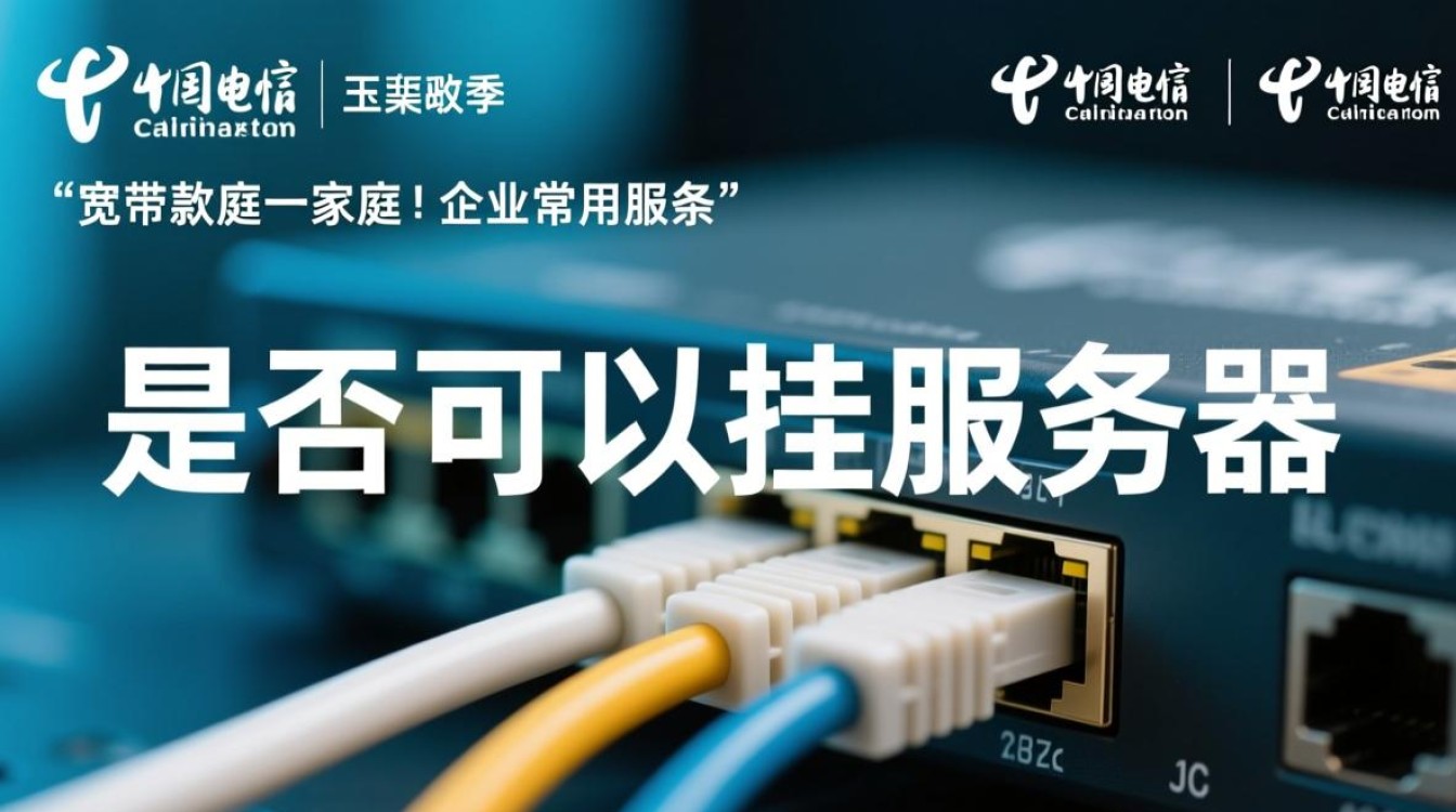 电信宽带可以挂服务器吗 电信宽带可以挂服务器吗