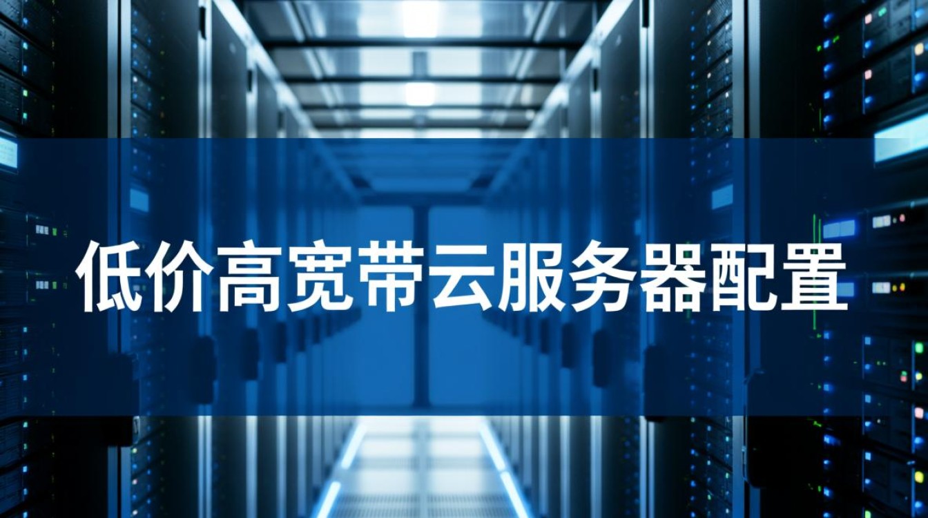 低价高宽带云服务器配置