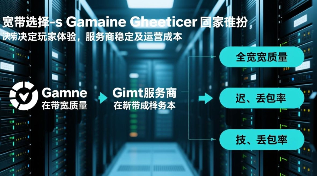 游戏服务器宽带选哪家？高稳定性、低延迟哪家强？