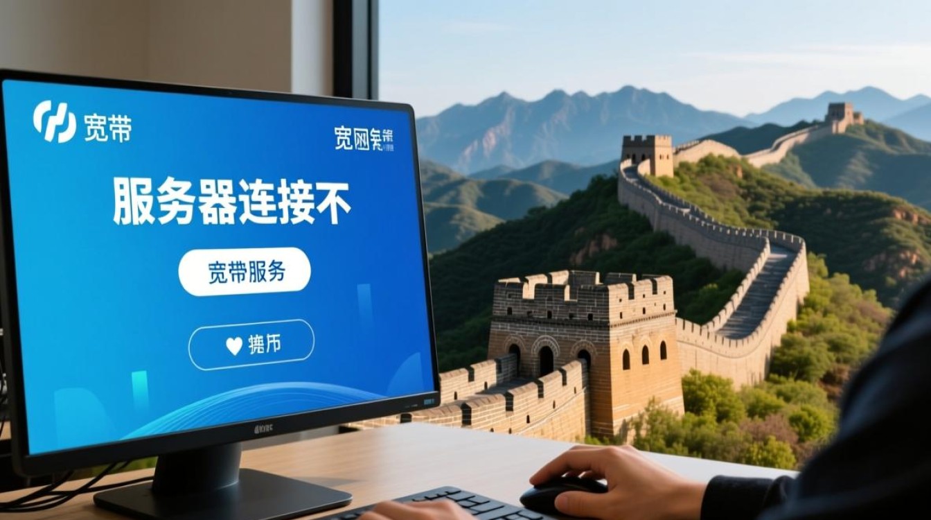 长城宽带服务器连接不上怎么办？排查步骤有哪些？