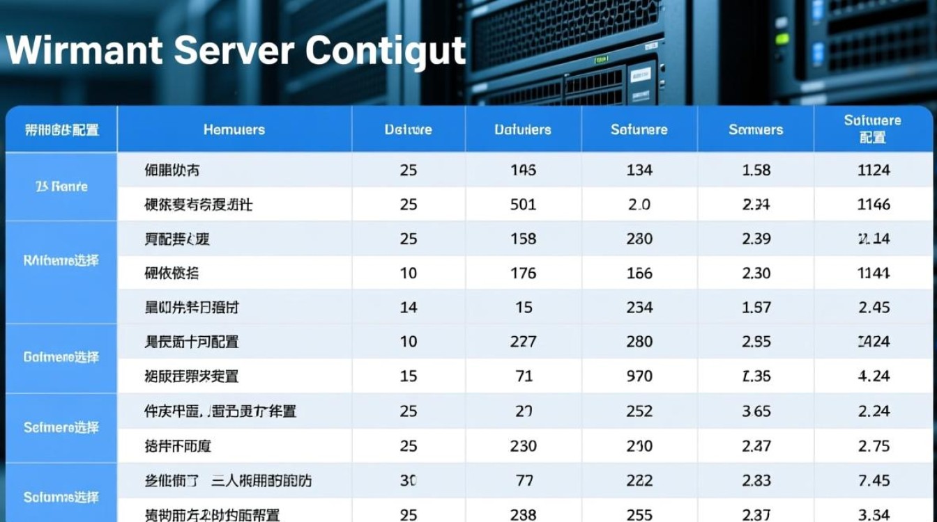家用宽带服务器配置表，新手如何选配不踩坑？