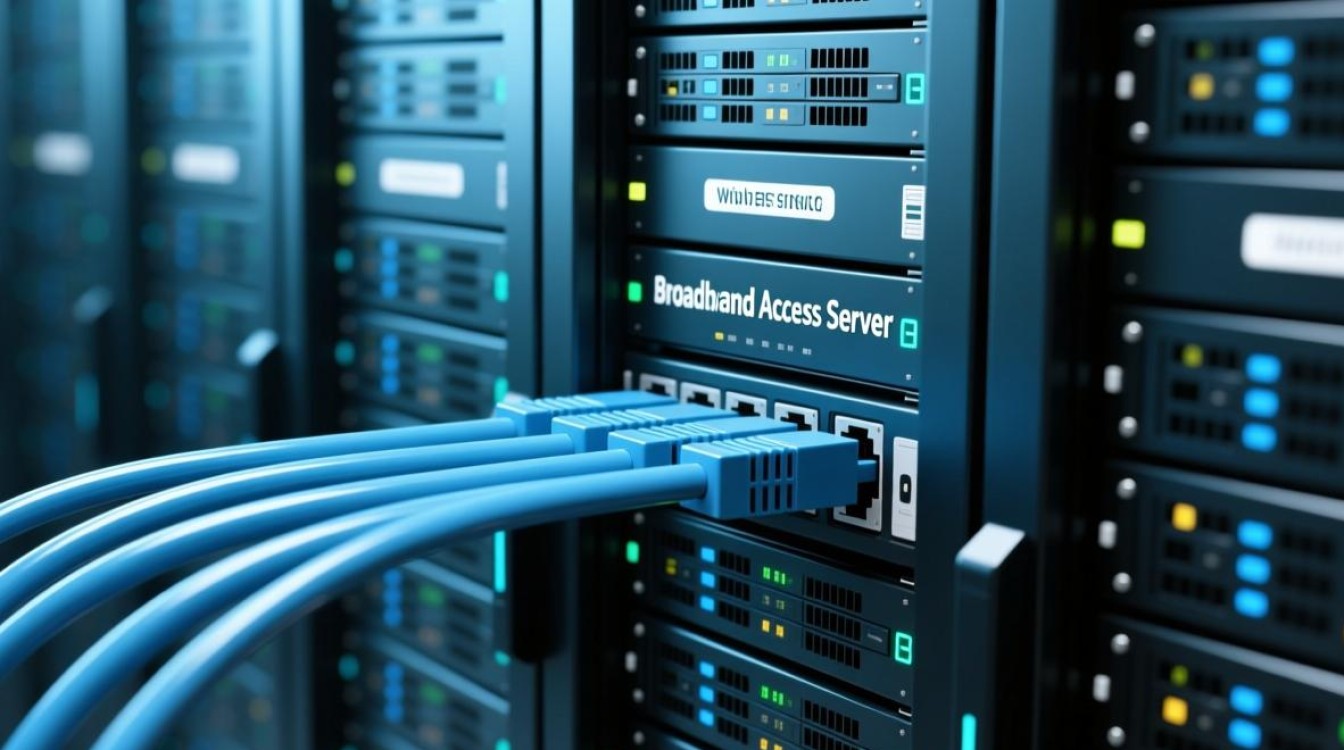 宽带接入服务器一般部署在网络的哪个位置？