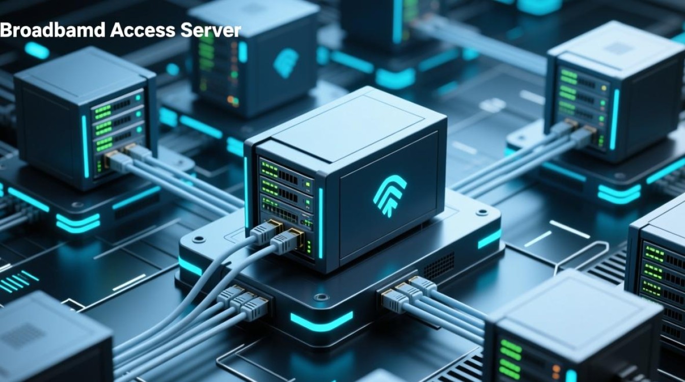 宽带接入服务器一般部署在网络的哪个位置？