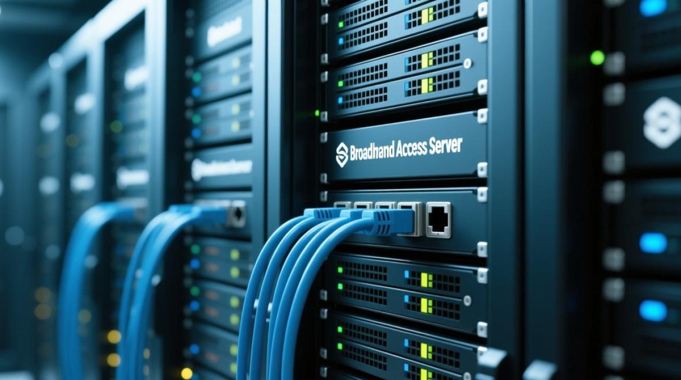 宽带接入服务器一般部署在网络的哪个位置？