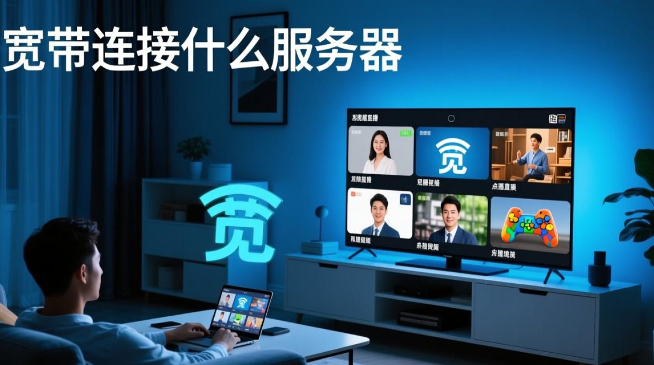 电视宽带连接什么服务器 电视宽带连接什么服务器