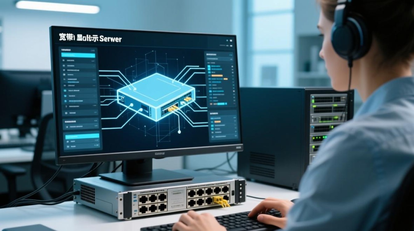 宽带显示服务器未安装