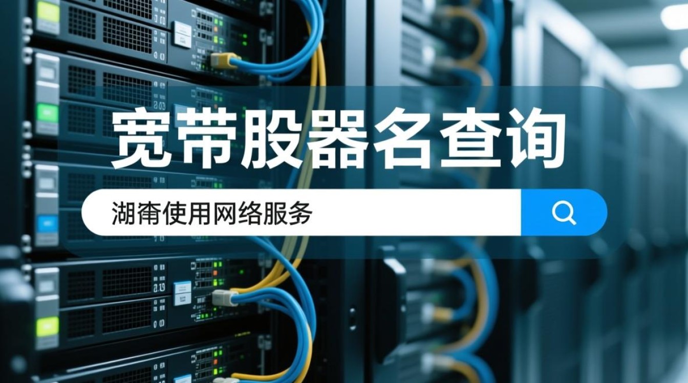 湖南宽带服务器名称怎么查？服务器名称查询方法是什么？