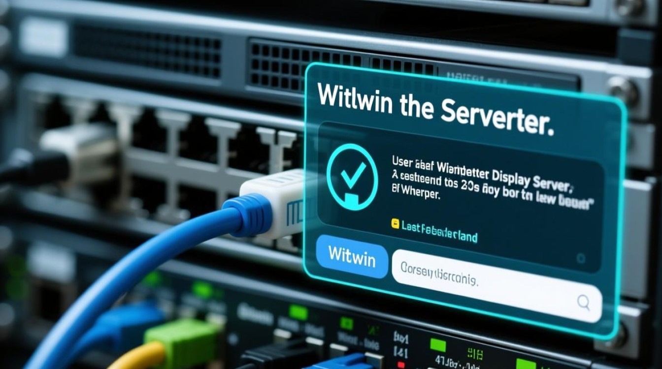 宽带显示服务器无法识别