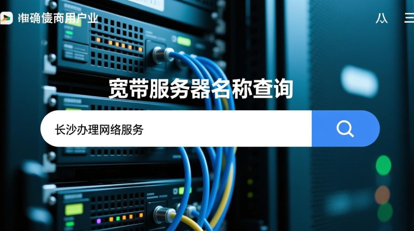 长沙宽带服务器名称怎么查？运营商提供查询方式吗？