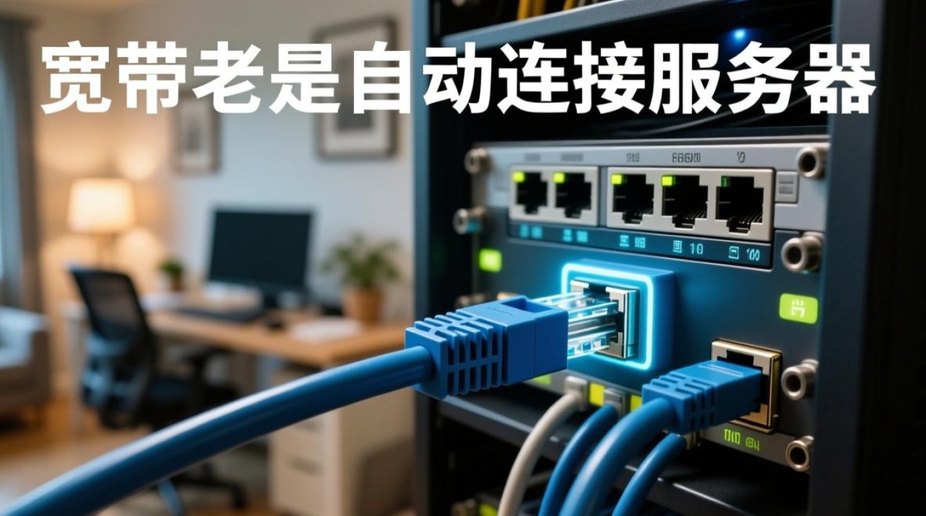 宽带老是自动连接服务器 宽带老是自动连接服务器