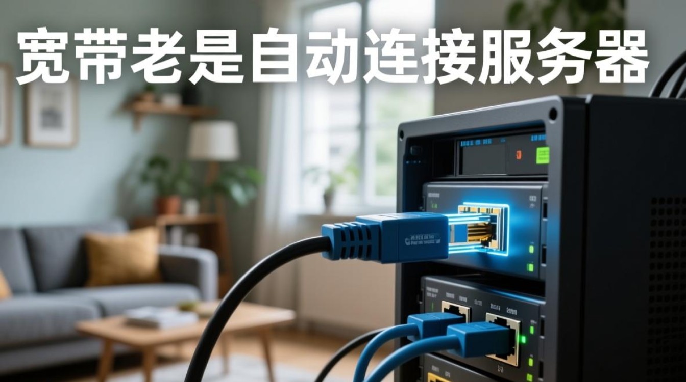 宽带老是自动连接服务器 宽带老是自动连接服务器