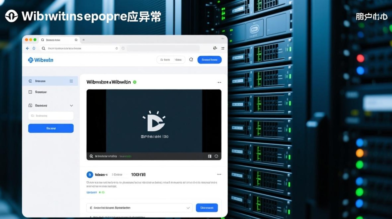 宽带显示服务器响应异常