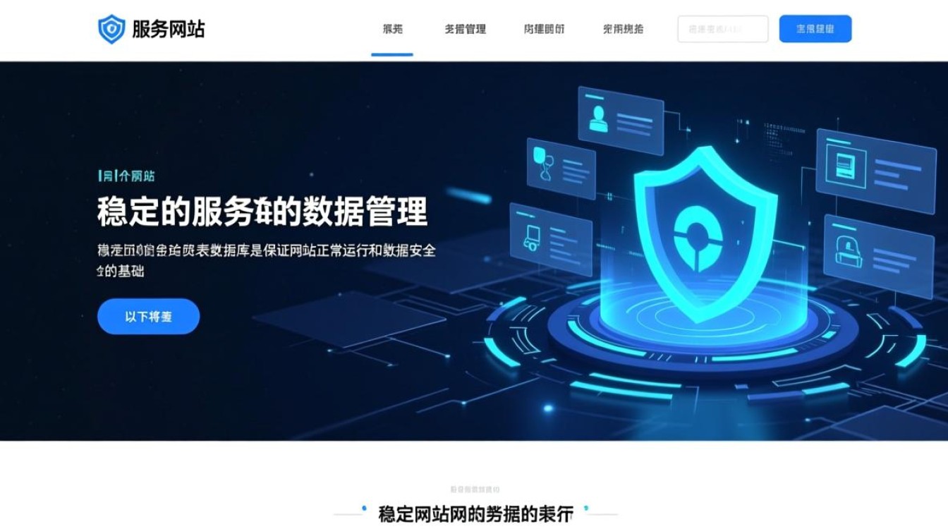 服务网站表数据库,如何高效管理和优化数据结构? 服务网站表数据库,如何高效管理和优化数据结构?