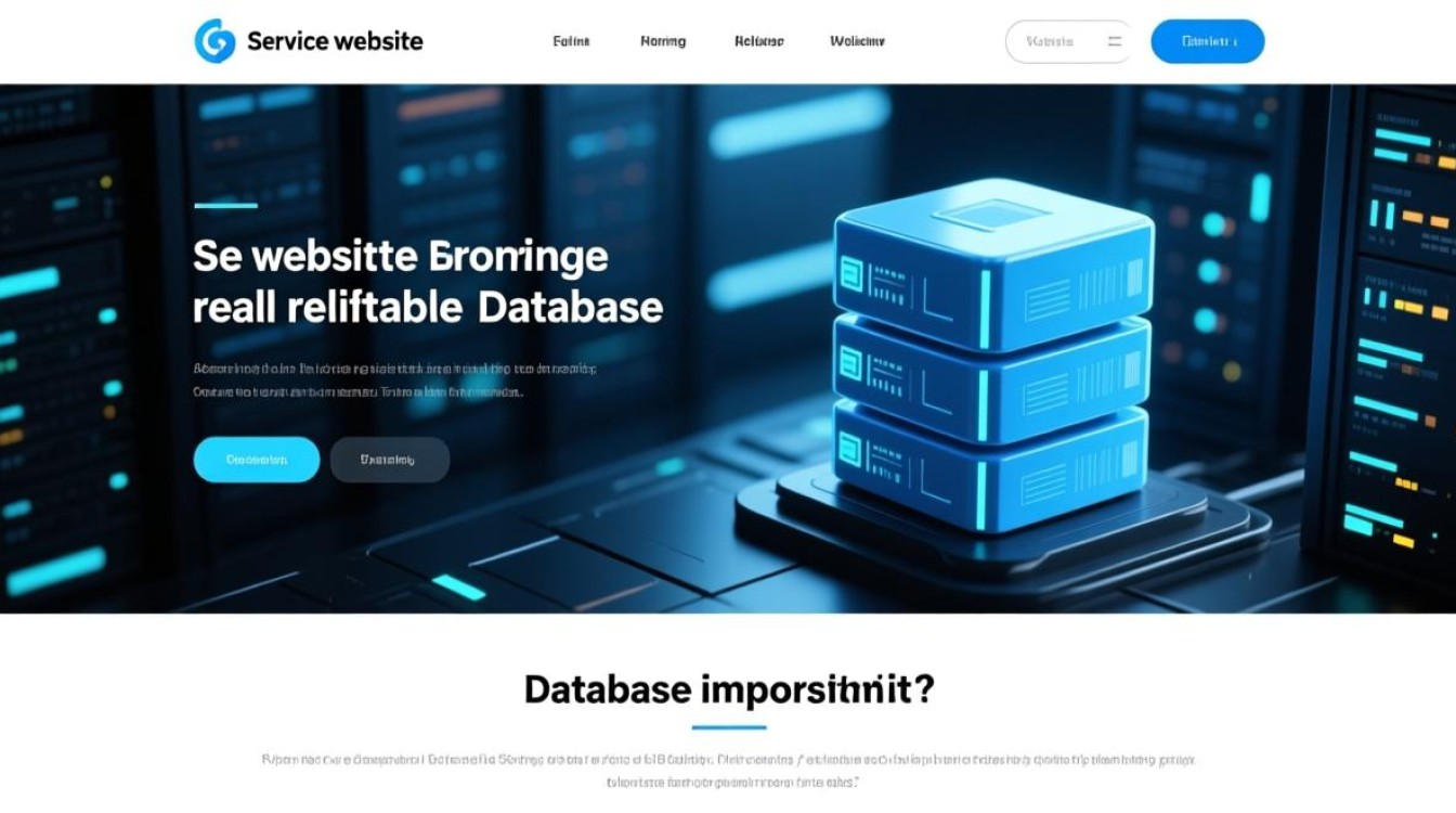 服务网站存储实时可靠数据库,是否适合我的业务需求? 服务网站存储实时可靠数据库,是否适合我的业务需求?