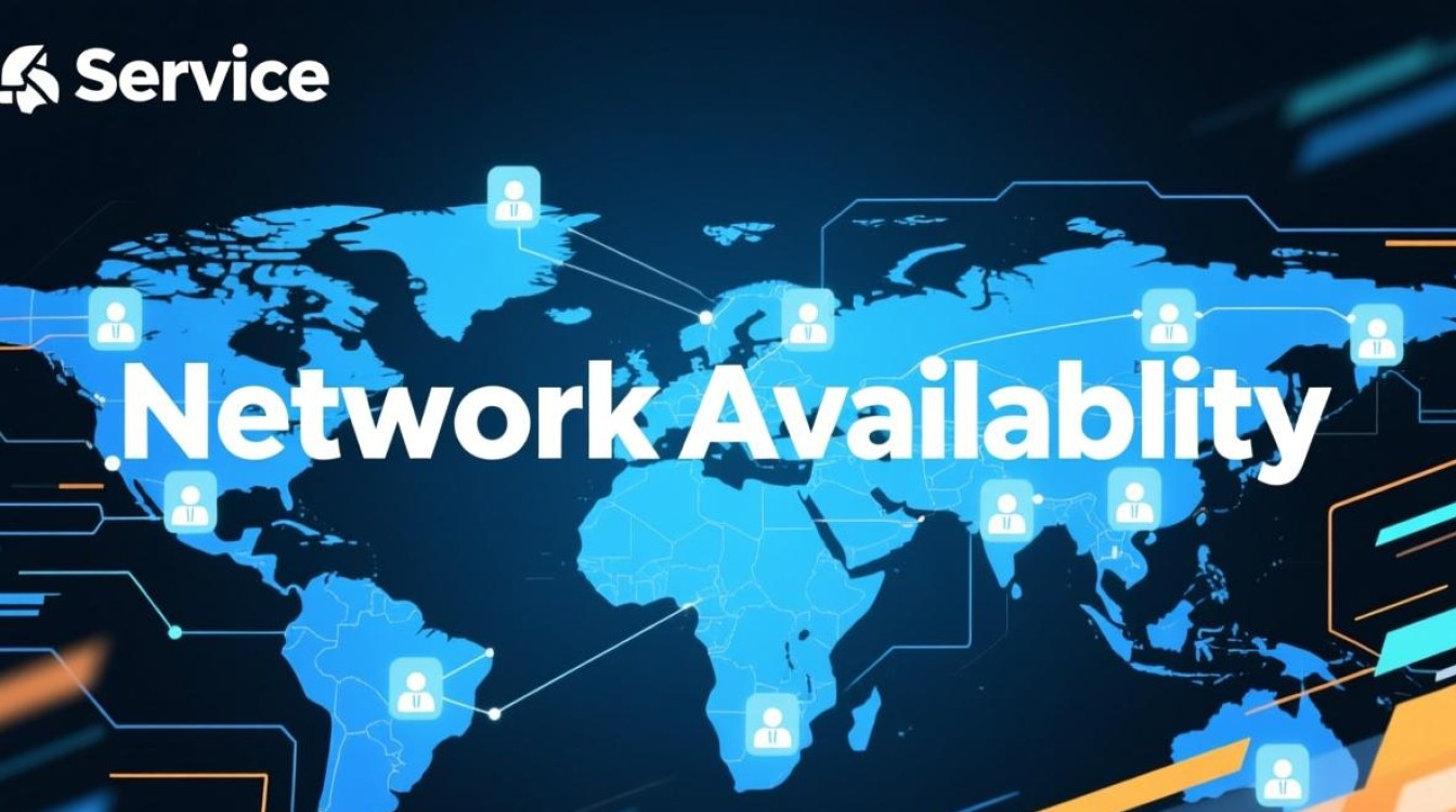 如何通过服务实现网络的高可用性及其关键因素？