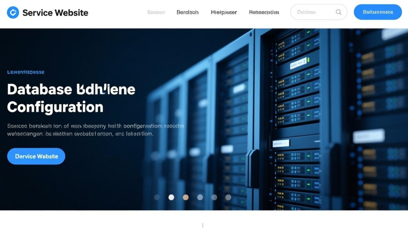 服务网站选择表数据库,还需哪些关键配置才能高效运行? 服务网站选择表数据库,还需哪些关键配置才能高效运行?