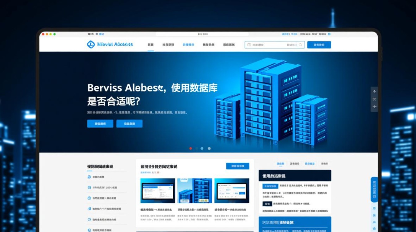 服务网站使用表数据库是否真的合适？探讨其优缺点与适用性。