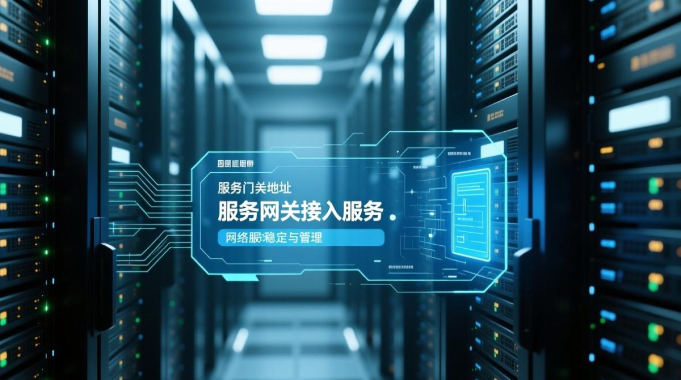 如何正确配置服务网关接入服务器地址以优化网络服务？