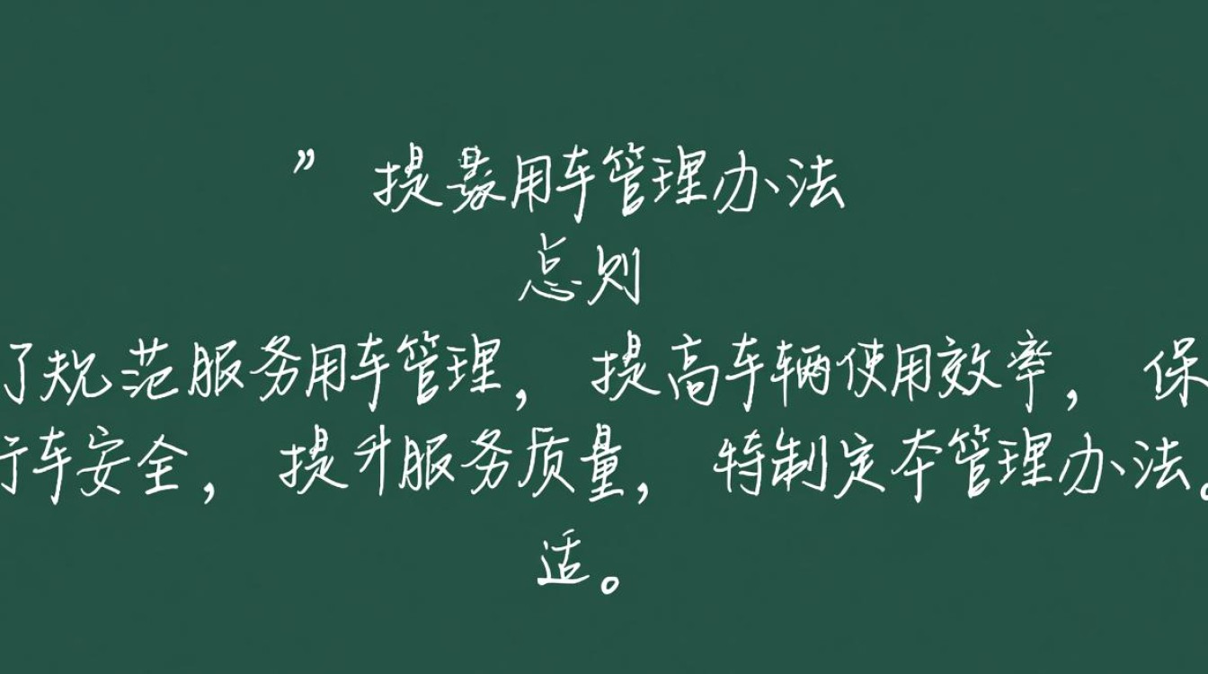 服务用车管理办法出台，你对新规有何疑问或担忧？
