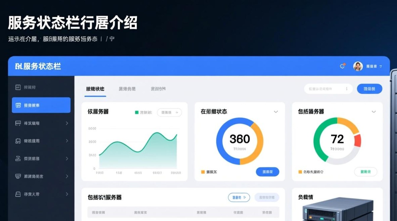 服务状态栏,服务器及状态如何准确呈现? 服务状态栏,服务器及状态如何准确呈现?