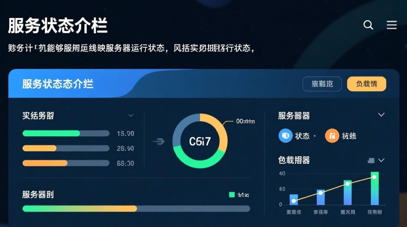 服务状态栏,服务器及状态如何准确呈现? 服务状态栏,服务器及状态如何准确呈现?