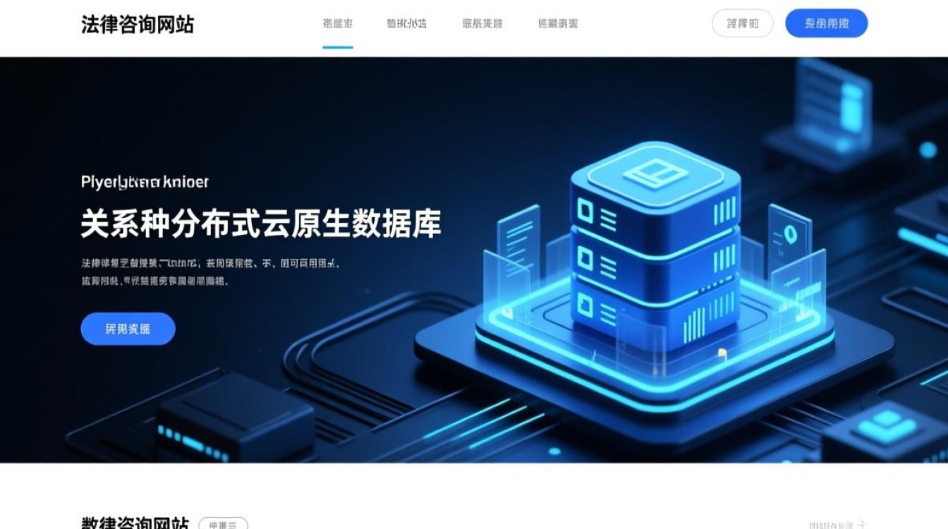 如何挑选适合法律咨询网站的优质关系型分布式云原生数据库推荐？