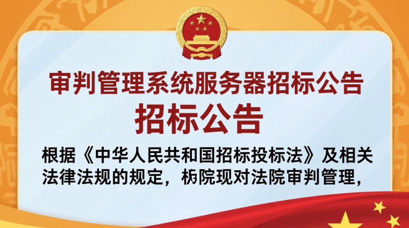 法院审判管理系统服务器招标，竞标细节及条件有哪些疑问？