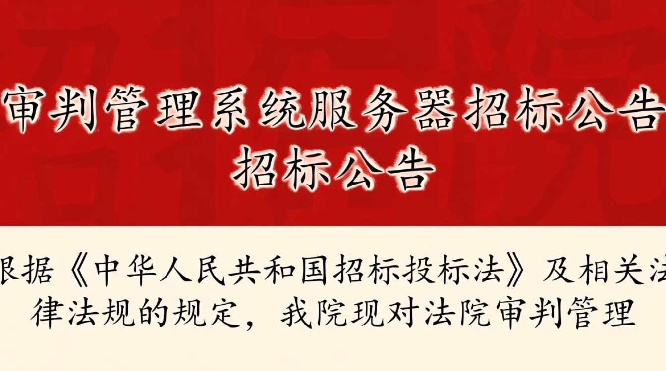 法院审判管理系统服务器招标，竞标细节及条件有哪些疑问？