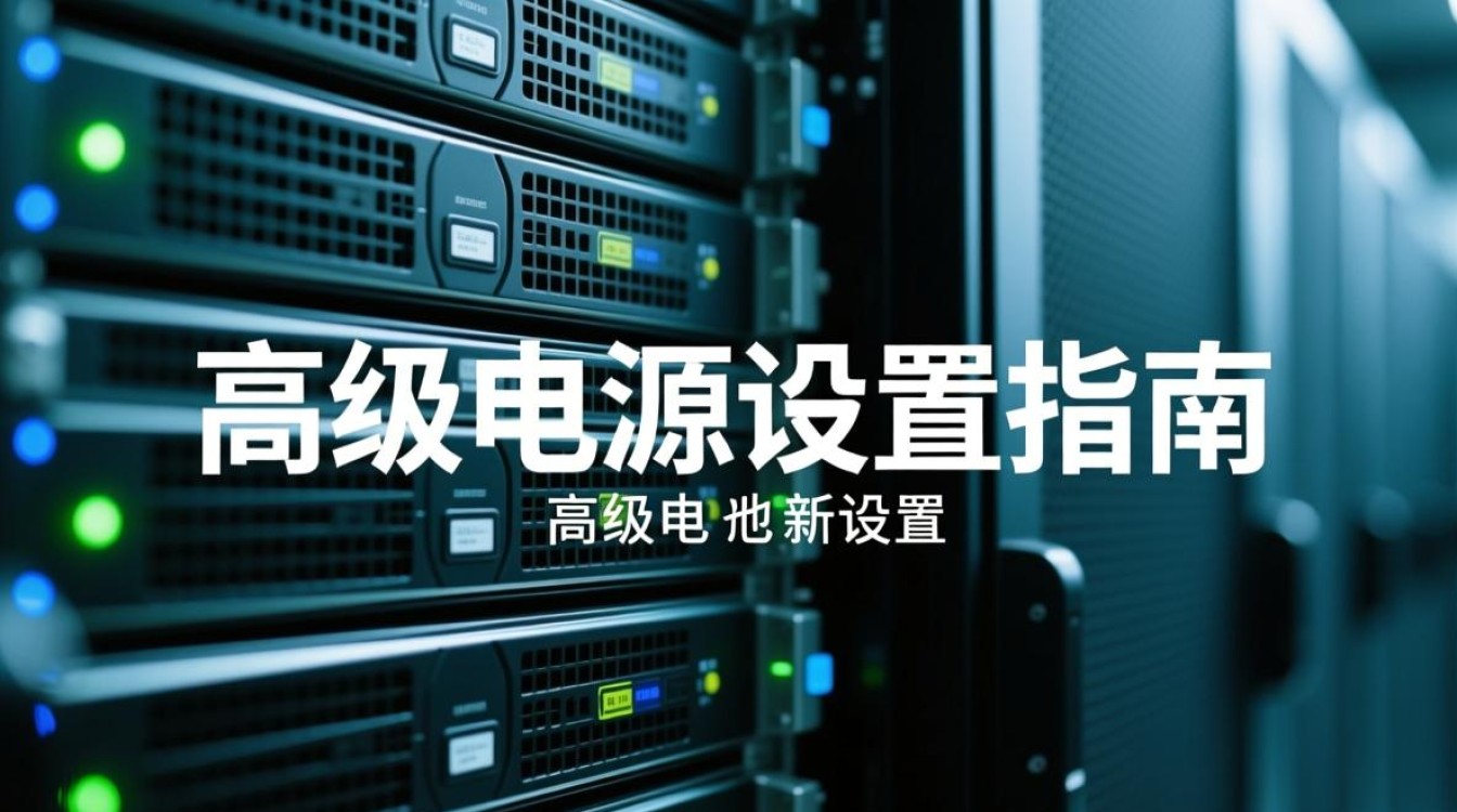 服务器高级电源设置中，有哪些关键参数和最佳实践值得注意？