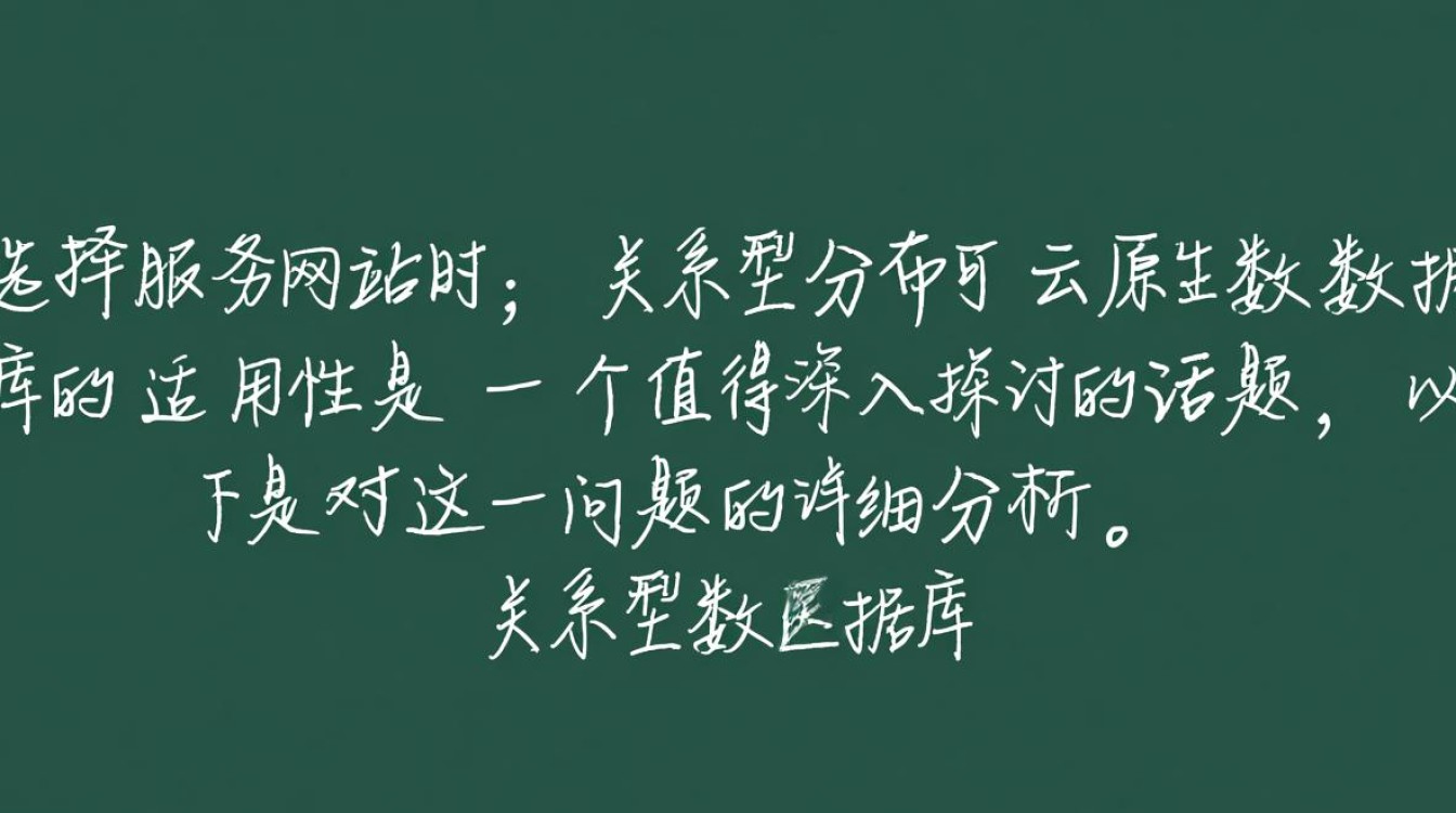 服务网站选关系型分布式云原生数据库,是最佳方案吗?有何利弊需权衡? 服务网站选关系型分布式云原生数据库,是最佳方案吗?有何利弊需权衡?