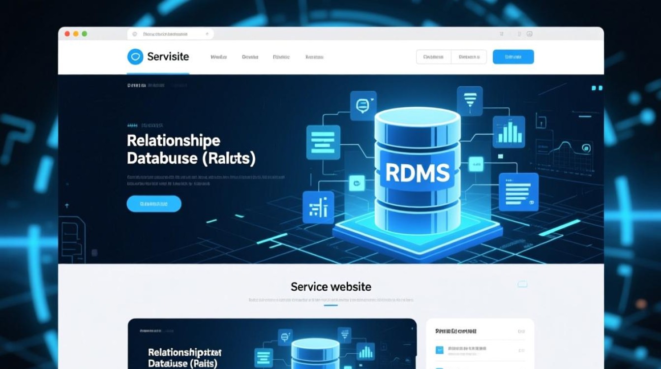 服务网站中，如何进行关系型数据库的高效操作与维护？