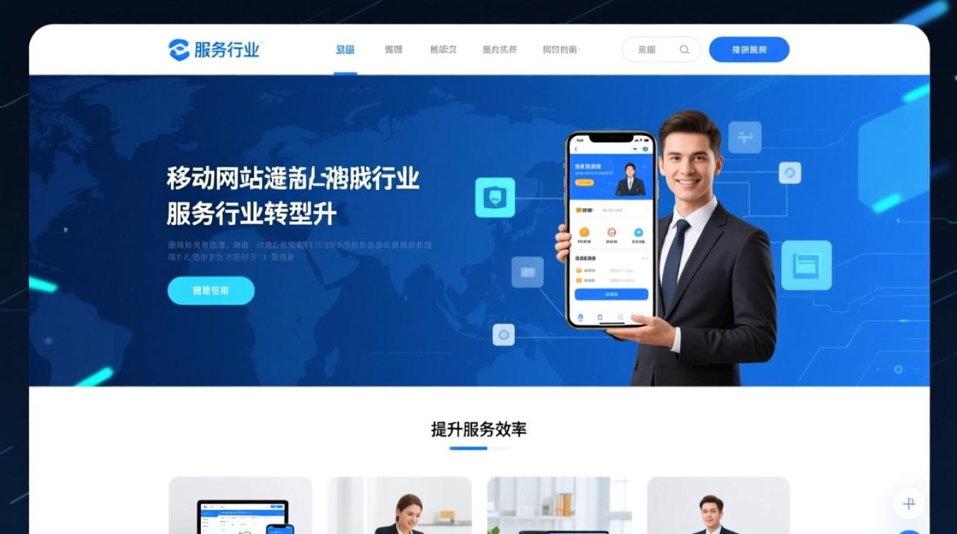 服务行业移动网站定制，如何打造高效便捷的用户体验？