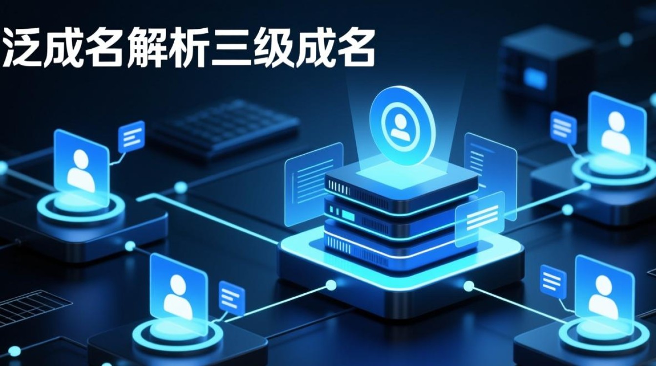 泛域名解析中，三级域名的具体作用与操作步骤是怎样的？