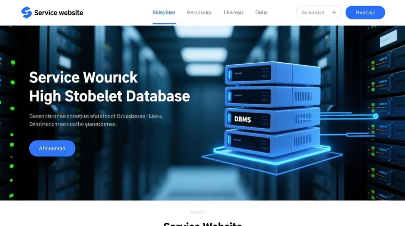 如何为高稳定服务网站数据库配置，除了数据库，还需哪些关键要素？