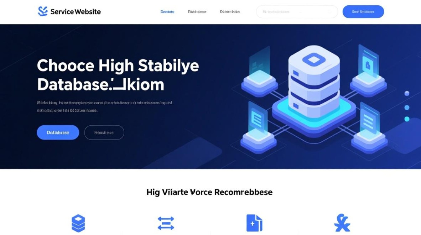 如何挑选服务网站?除了高稳定数据库,还有哪些可靠推荐? 如何挑选服务网站?除了高稳定数据库,还有哪些可靠推荐?