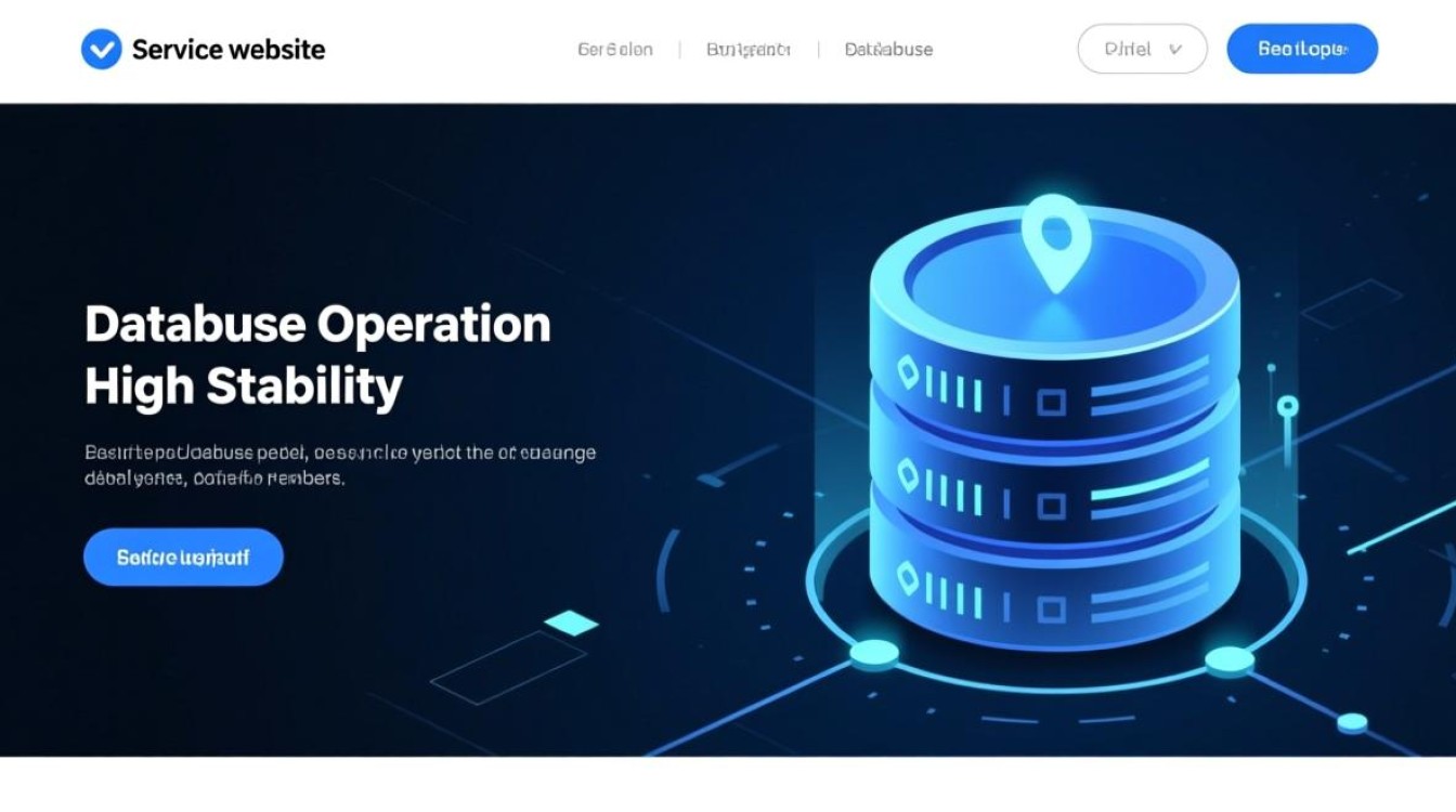 如何精准选择服务网站并确保高稳定数据库操作实现？