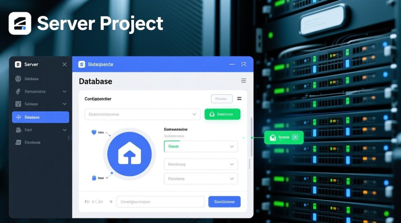 如何正确配置服务器项目的数据库连接文件？