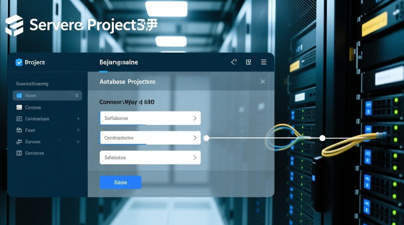 如何正确配置服务器项目的数据库连接文件？