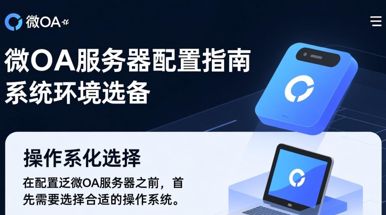 泛微OA服务器配置中，有哪些关键步骤和注意事项？