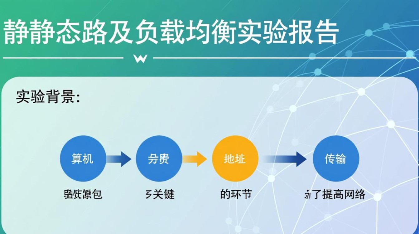 浮动静态路由与负载均衡实验报告，原理探究与疑问点解析？