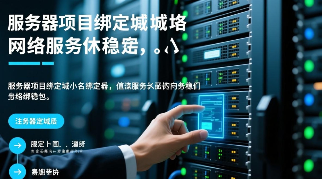 服务器项目绑定域名时，有哪些关键步骤和注意事项？