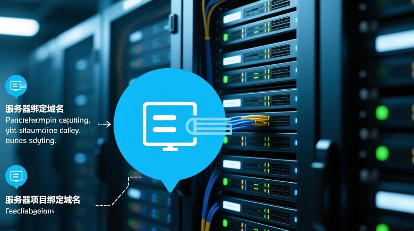 服务器项目绑定域名时，有哪些关键步骤和注意事项？