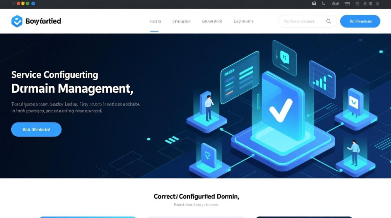 如何快速查询特定服务配置域名的详细信息和归属？