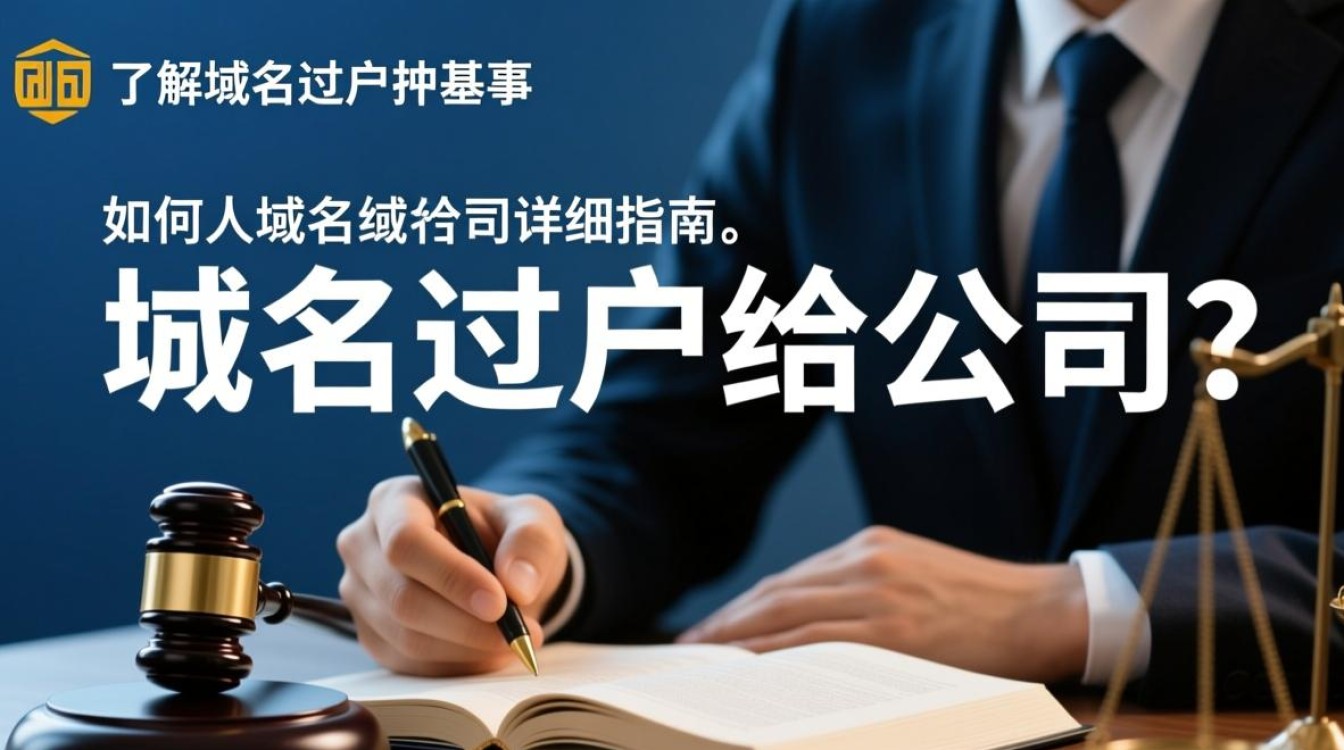 法人域名转给公司过户流程及注意事项有哪些？