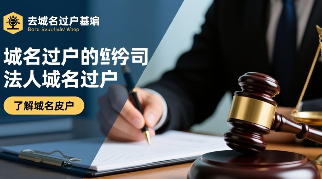 法人域名转给公司过户流程及注意事项有哪些？