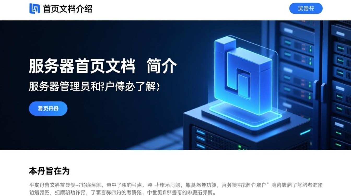 服务器首页文档介绍内容有哪些细节，能否详细解析？