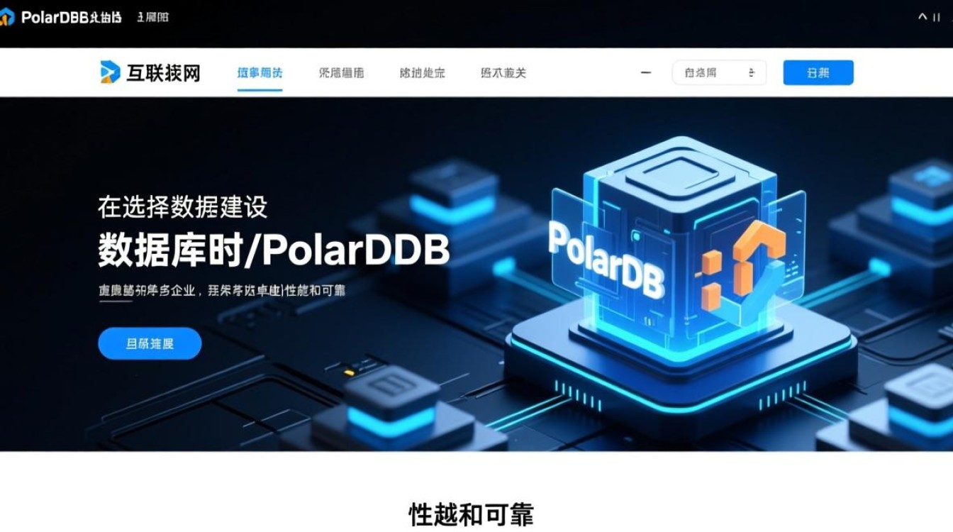 为什么选择服务网站搭载polarDB数据库？其优势何在？