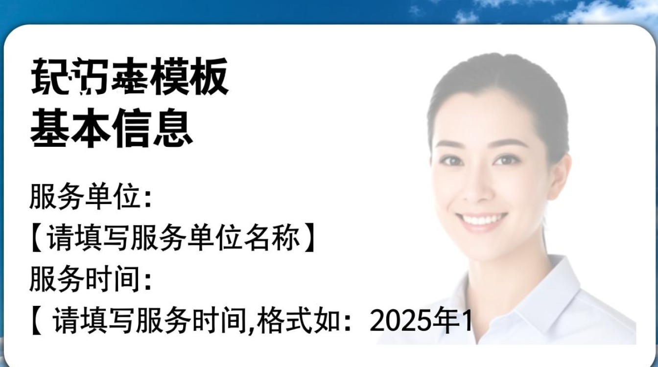 服务日志模版中包含哪些关键要素？如何有效应用？