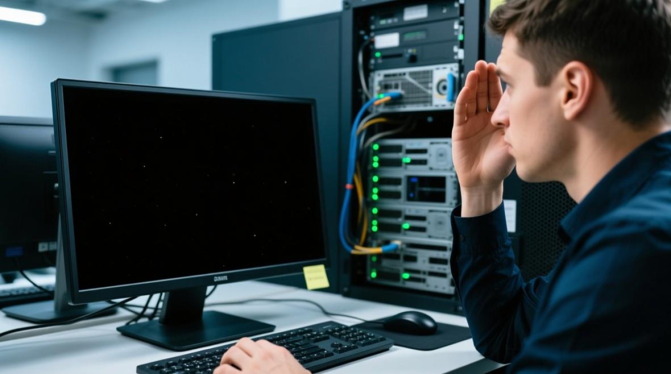 服务器黑屏控制台能连上？是什么原因导致服务器无法显示界面？