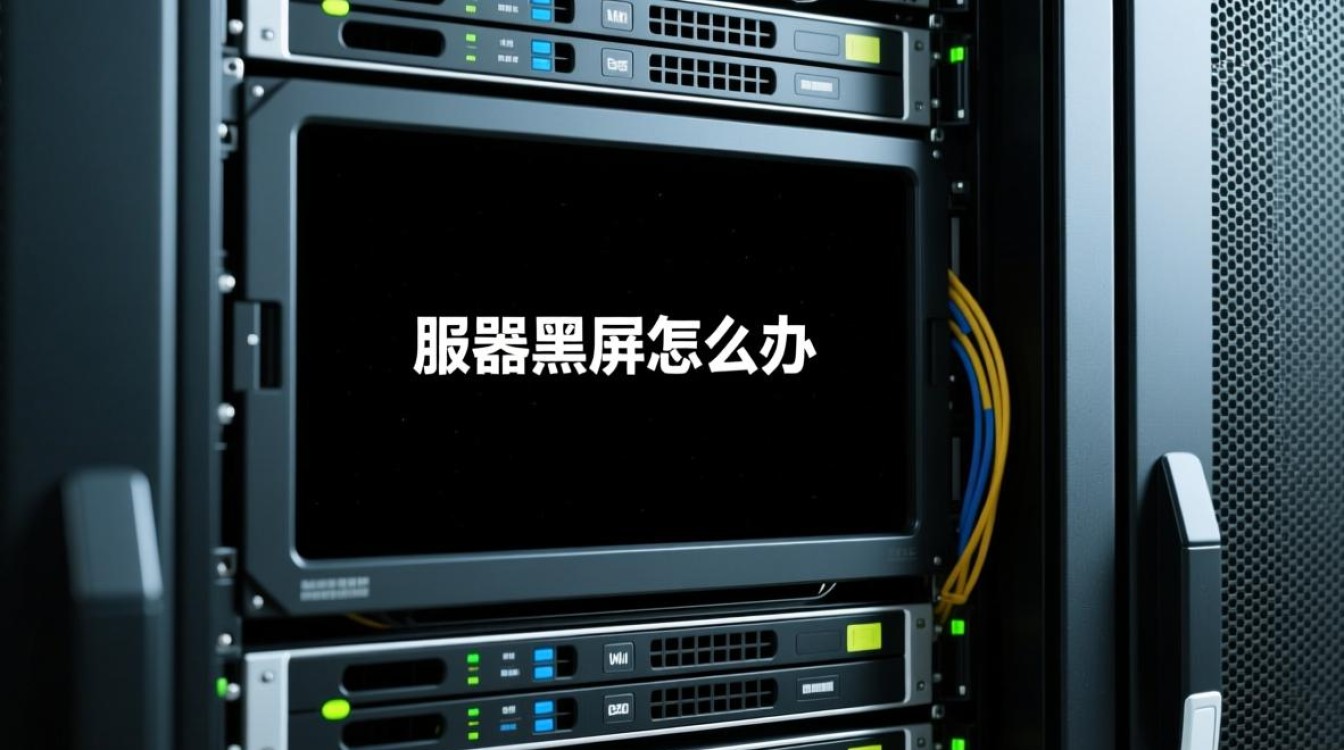 服务器黑屏？紧急排查与恢复指南，如何快速解决？